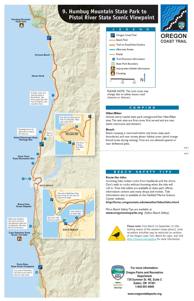 Maps ⋆ Visit Gold Beach
