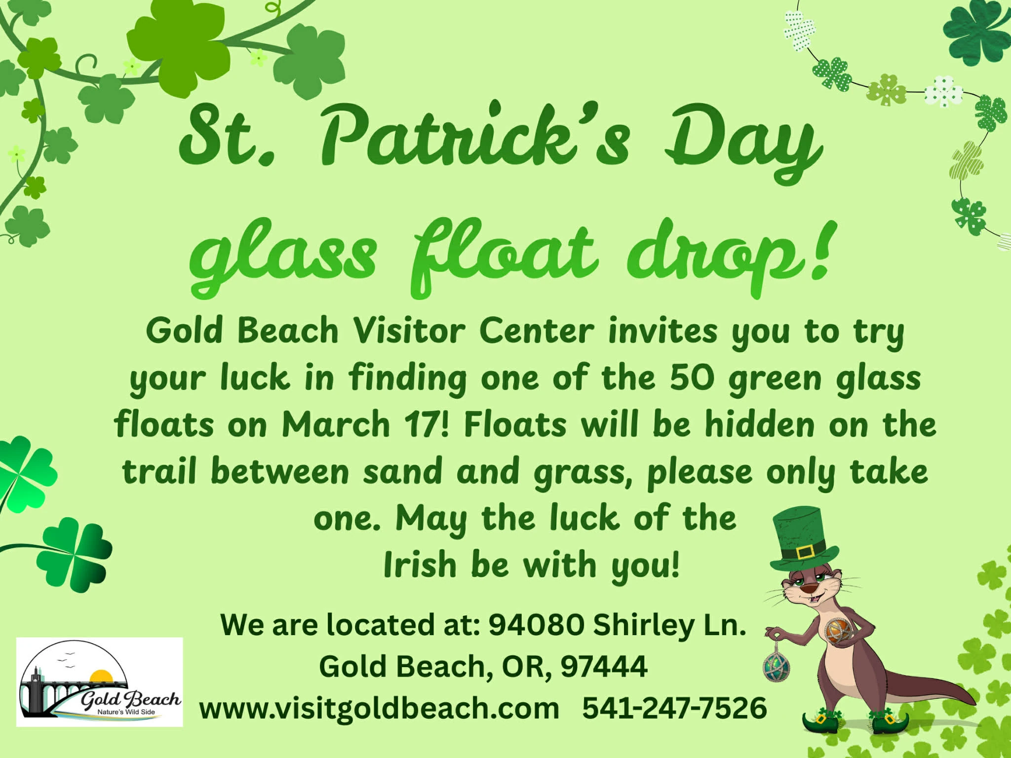 StPaddy Day Float Poster