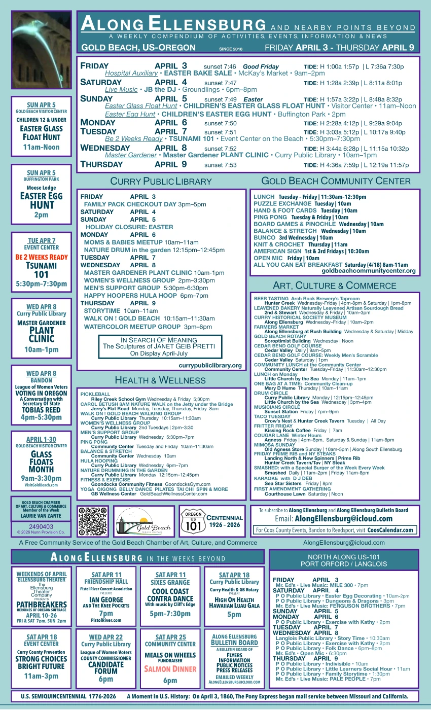 Local Calendar of Events