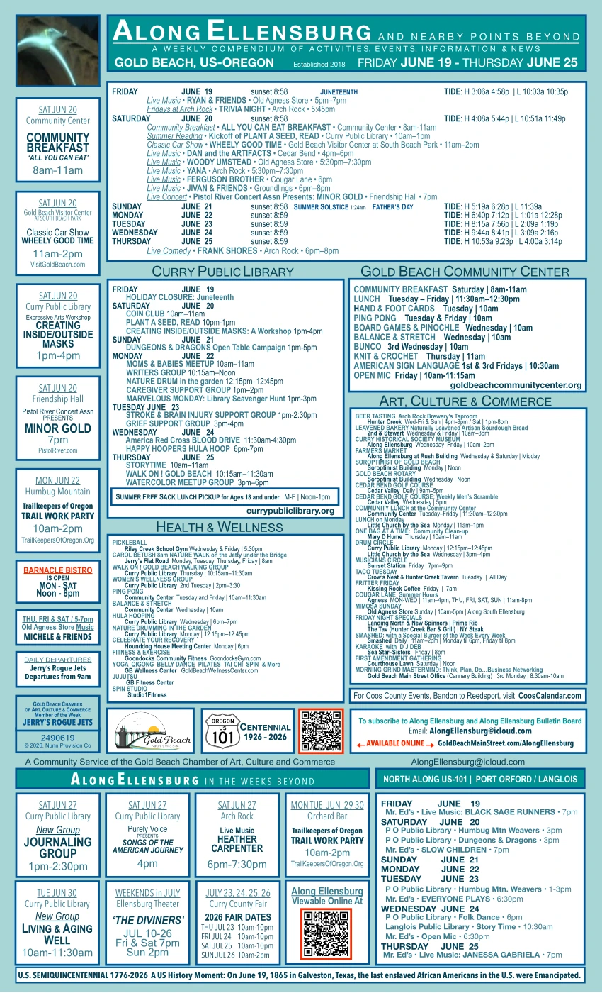 Local Calendar of Events