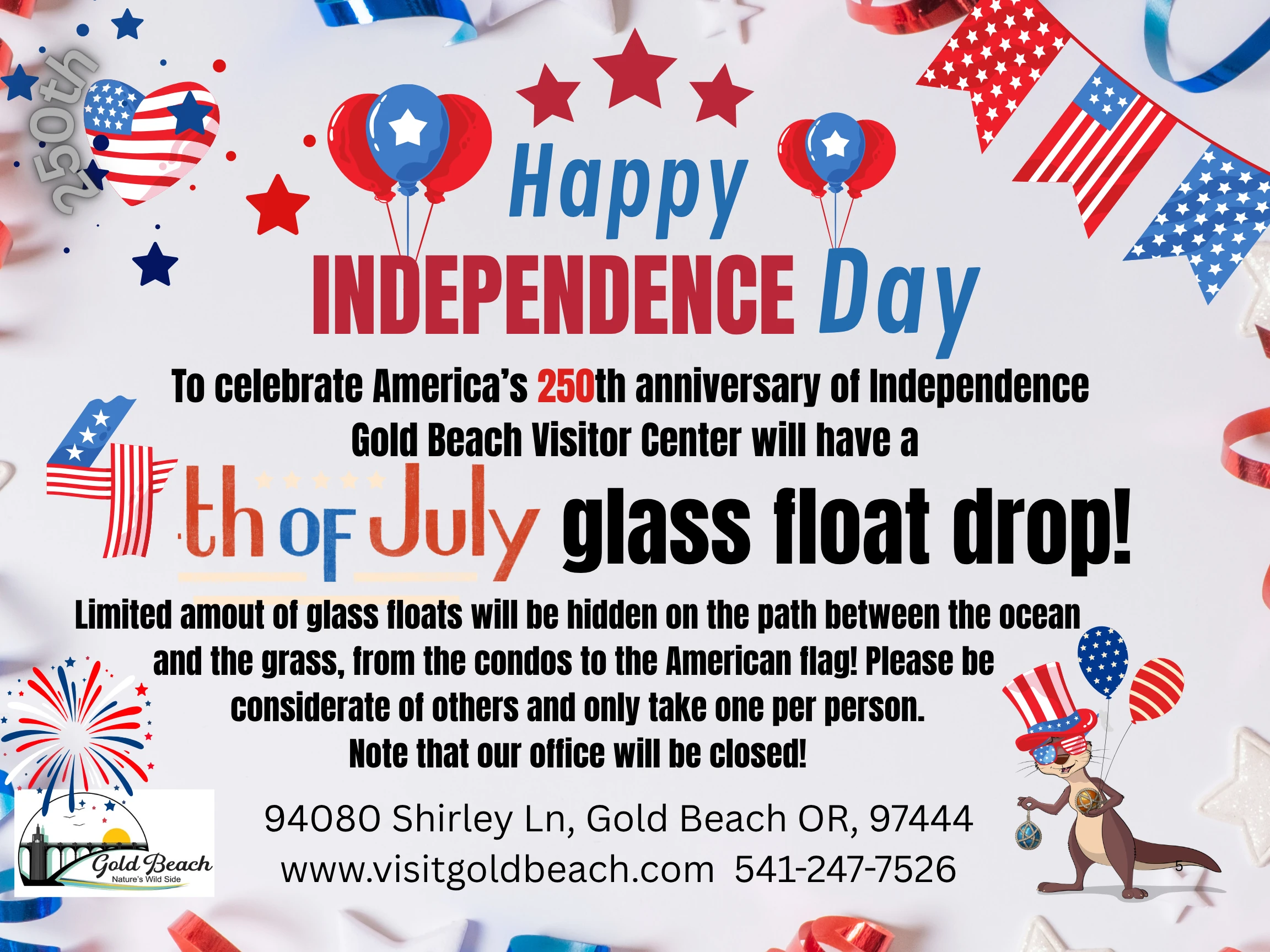 July4th event poster