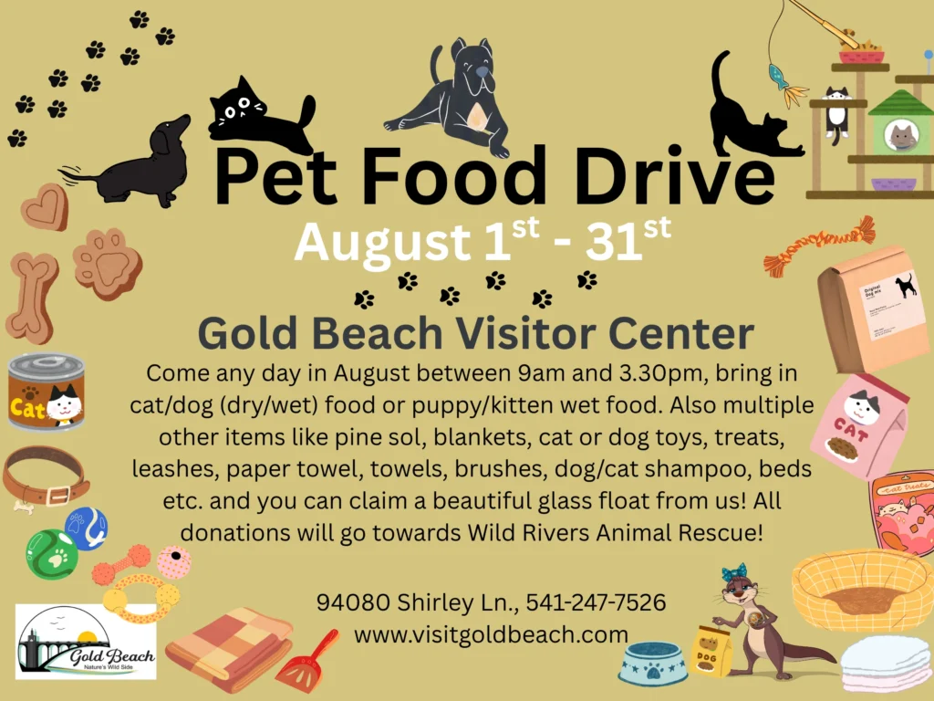 Pet Food Drive poster